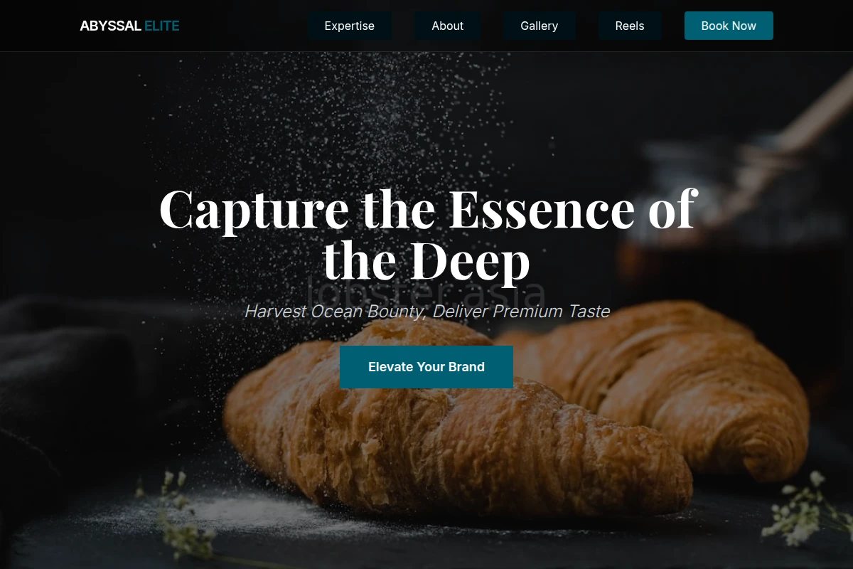 Aquatic Food Photography